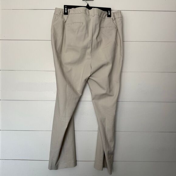 Talbots Women’s 18W Newport Khaki Pants Office Core Career - Picture 3 of 5